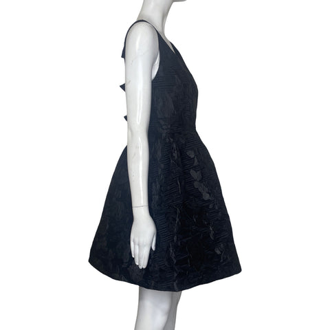 Vestido Tesoro TPS Lazos Espalda Negro-Talla S