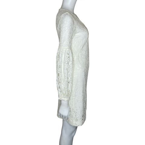 Vestido Ralph Lauren Encaje Blanco-Talla 2