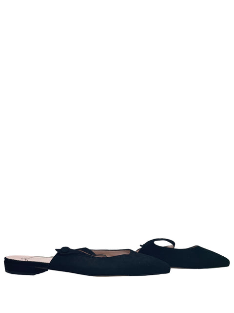 Calzado J.Crew Punta Destalano Negro-Talla 7