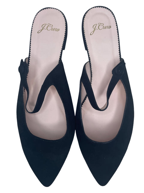 Calzado J.Crew Punta Destalano Negro-Talla 7