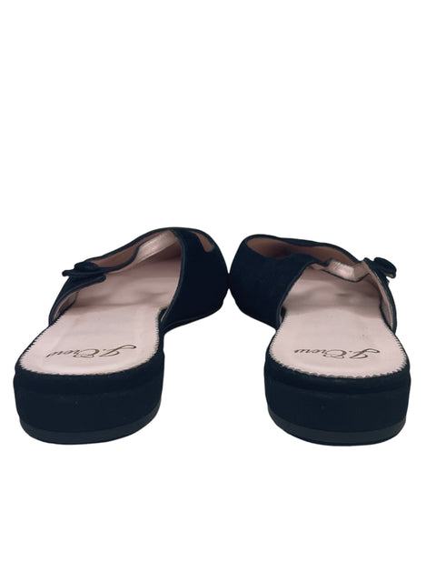 Calzado J.Crew Punta Destalano Negro-Talla 7