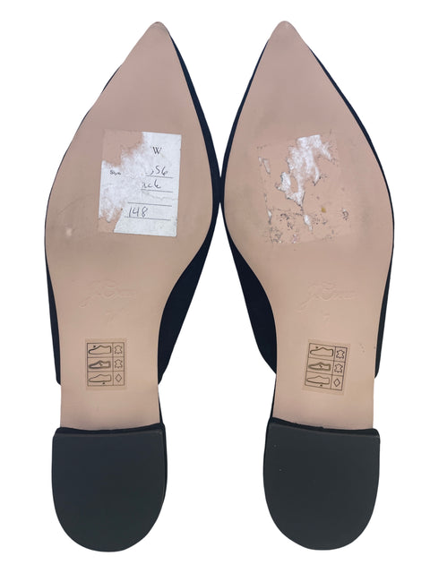 Calzado J.Crew Punta Destalano Negro-Talla 7