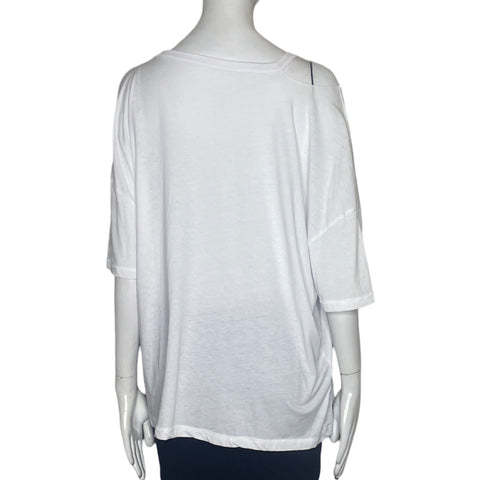 Sueter Chaser Bolsillo Blanco-Talla L