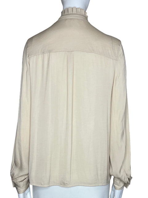Blusa Sfera Basic Mangas Larga Beige - Talla S