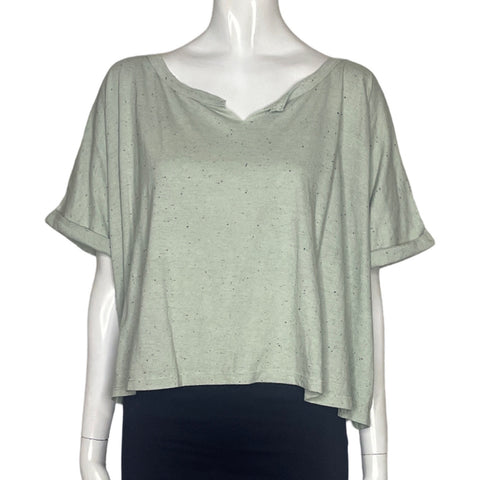 Sueter Project Social T Cuello V Verde-Talla M
