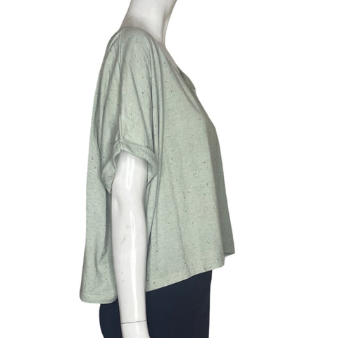 Sueter Project Social T Cuello V Verde-Talla M