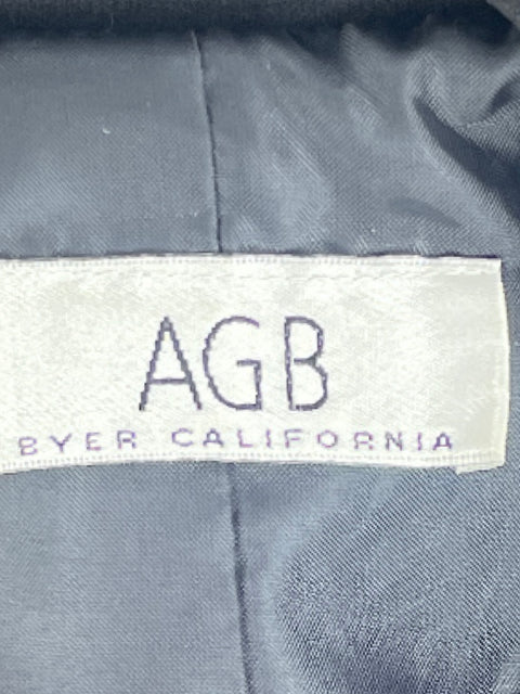 Chaqueta AGB Byer Cremallena Negro-Talla M