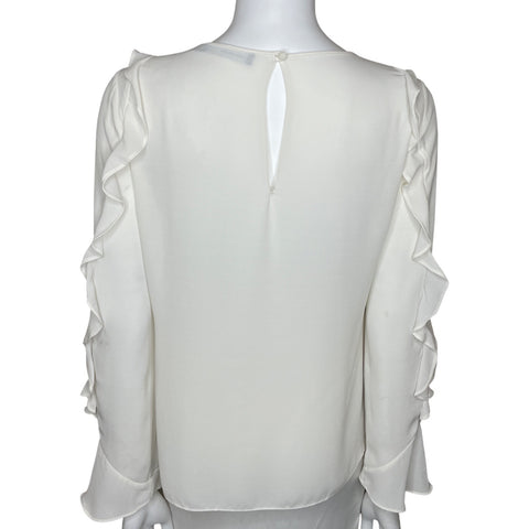 Blusa Karen Millen Vuelos Blanco-Talla 8