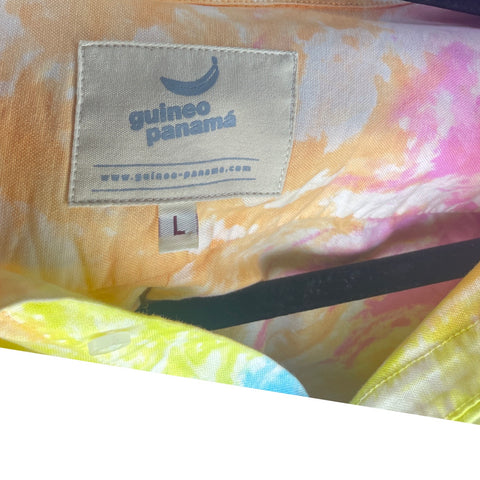 Camisa Guineo Panama Estampado 
Multicolor Talla L
