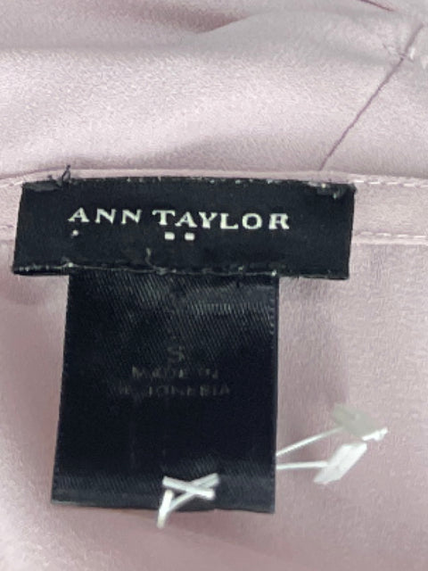 Blusa Ann Taylor Cuello V Rosado - Talla S