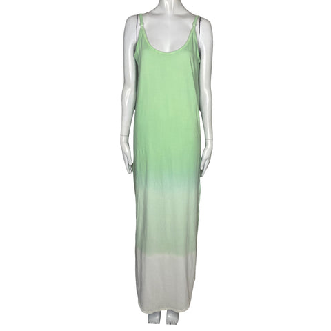 Vestido Elevenparis Tiras Verde-Talla M