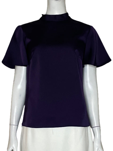 Blusa Nine West Mangas Corta Morado - Talla XS