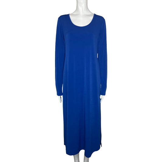 Vestido BCBG GENERATION Mangas Larga Fluido Azul - Talla L