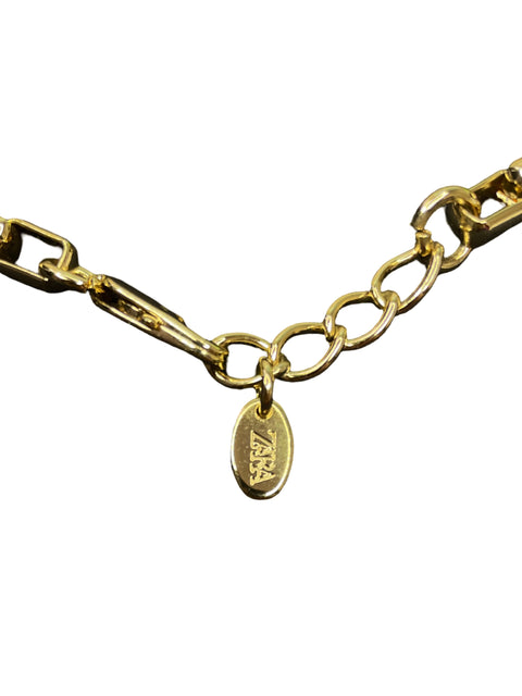 Collar Zara Torque Dorado-Talla U