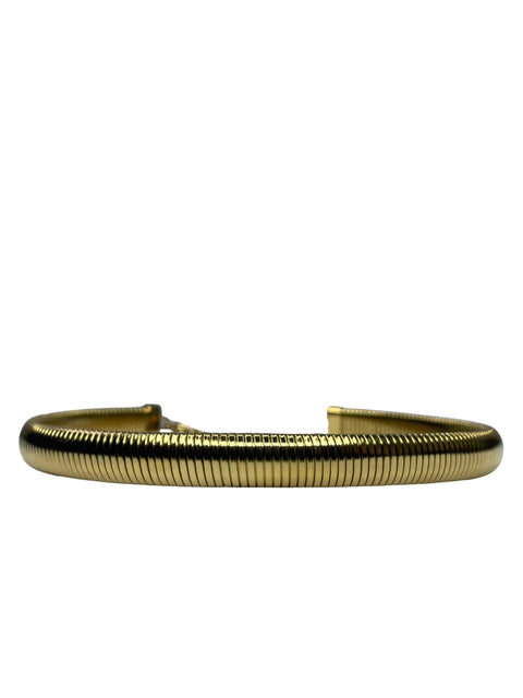 Collar Kis Serpiente Dorado-Talla U