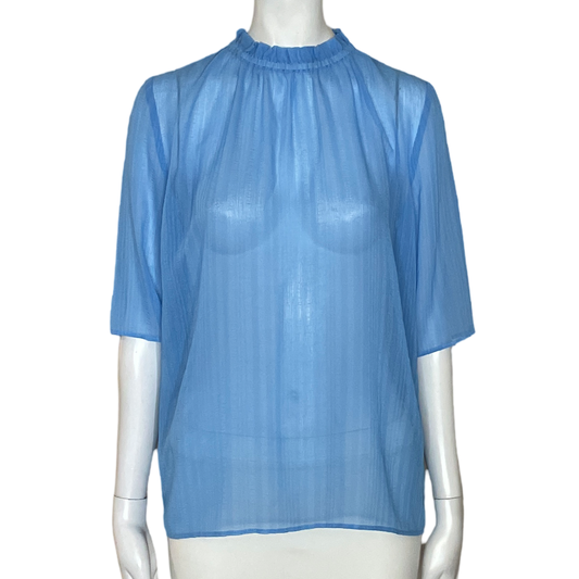 Blusa Another Label Fluida Azul-Talla S