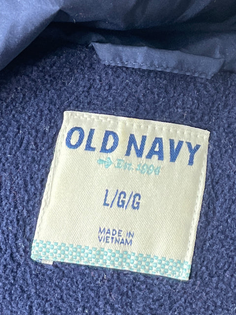 Chaleco Old Navy Acolchado Azul-Talla L