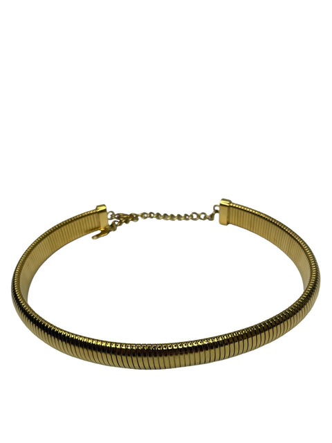 Collar Kis Serpiente Dorado-Talla U