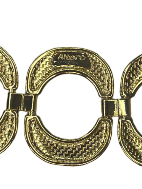 Brazalete Altero Seis Cadenas Dorado-Talla U