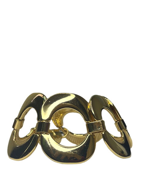 Brazalete Altero Seis Cadenas Dorado-Talla U