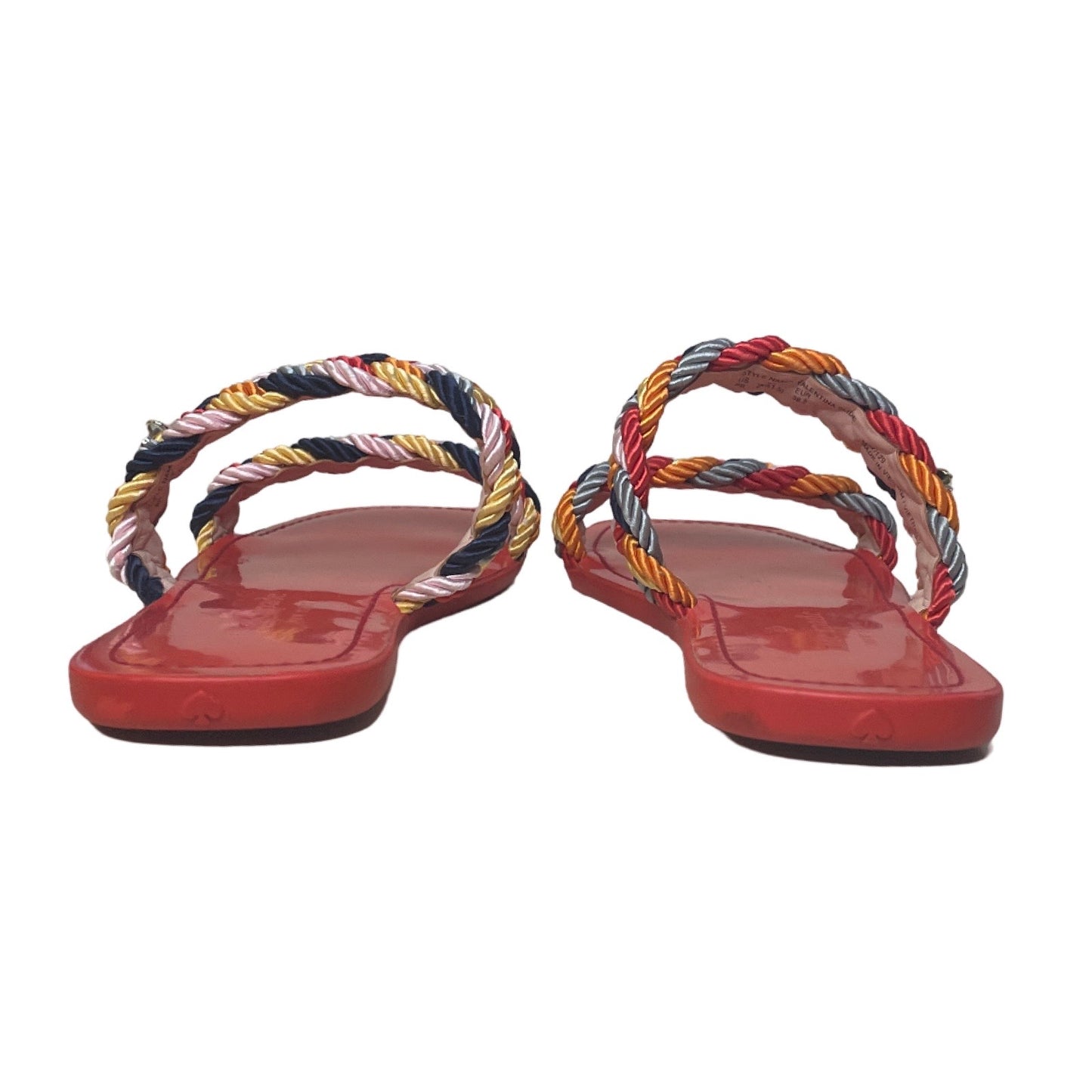 Sandalias KATE SPADE Trenzas Rojo - Talla 8.5