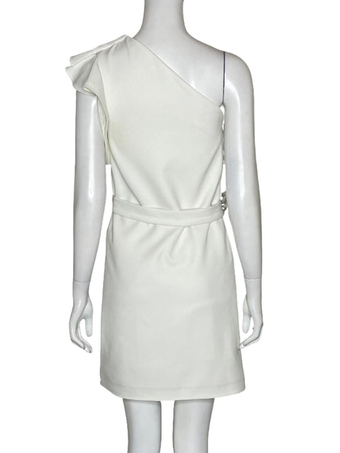 Vestido Maje One Shoulder Blanco - Talla 1