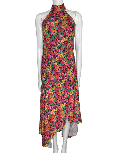 Vestido Dee Elly Midi Floral Rosado-Talla S