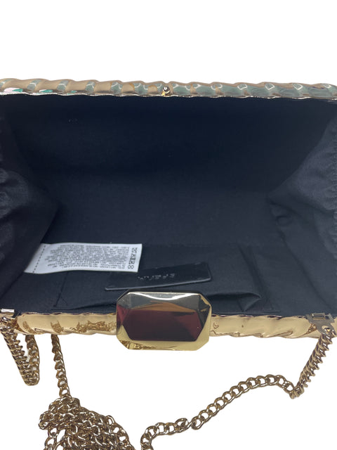 Bolso Sfera Minaudiere Dorado-Talla S