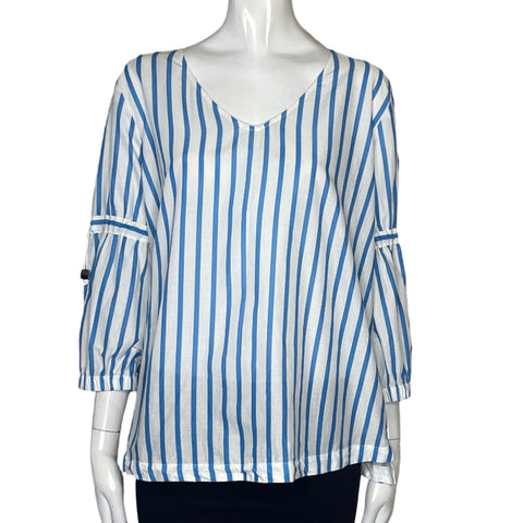 Blusa Foleys Rayas Blanco-Talla 34
