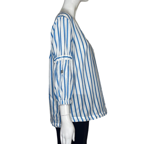 Blusa Foleys Rayas Blanco-Talla 34