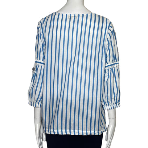Blusa Foleys Rayas Blanco-Talla 34