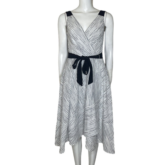 Vestido DKNY Rayas Blanco-Talla 4