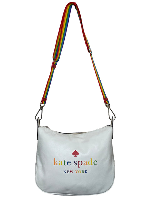 Bandolera Kate Spade Rosie Rainbow Blanco - Talla U