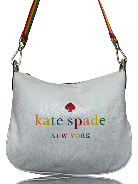 Bandolera Kate Spade Rosie Rainbow Blanco - Talla U