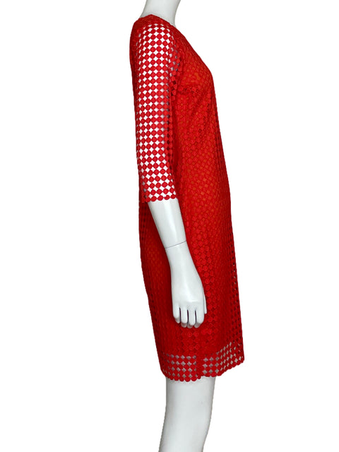 Vestido Rubber Ducky Encaje Naranja- S
