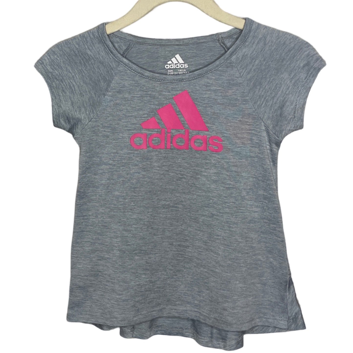 Sweater ADIDAS Logomarca Gris - Talla 24M