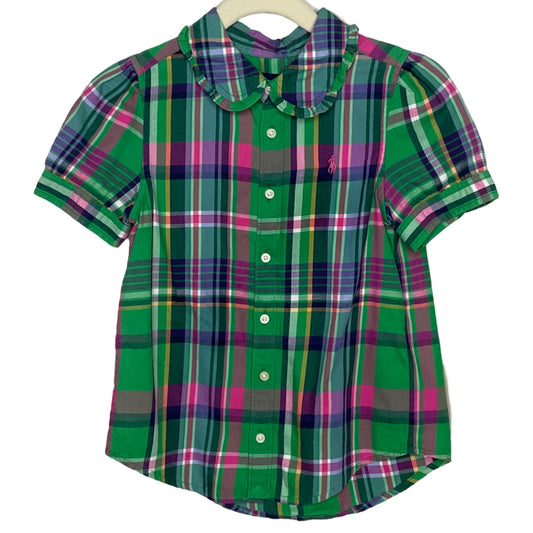 Camisa RALPH LAUREN Cuadros Verde - Talla 5