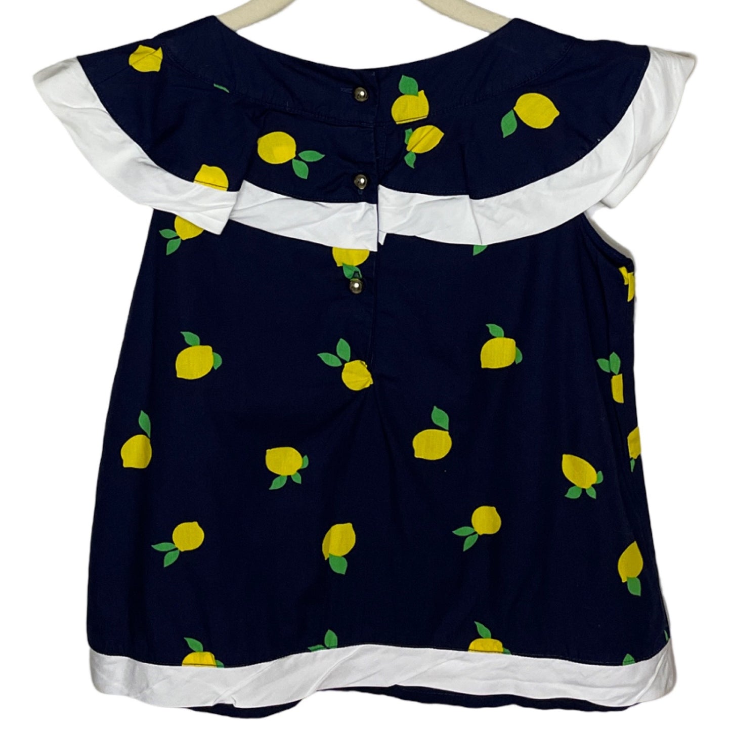 Blusa JANIE AND JACK Limones Azul - Talla 7