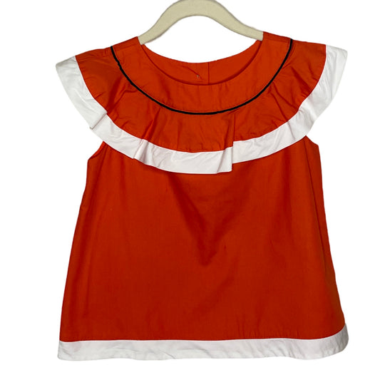 Blusa JANIE AND JACK Vuelos Naranja - Talla 7