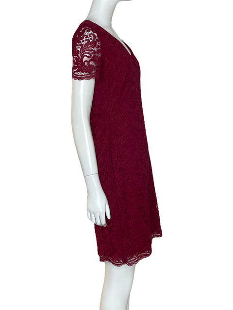Vestido Ralph Lauren Encaja Rojo- Talla 4