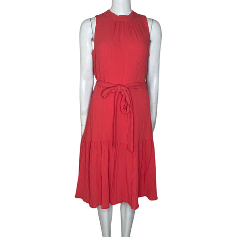 Vestido Anne Klein Halter Sin Mangas Rosado-Talla
 4