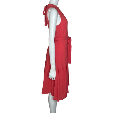Vestido Anne Klein Halter Sin Mangas Rosado-Talla
 4
