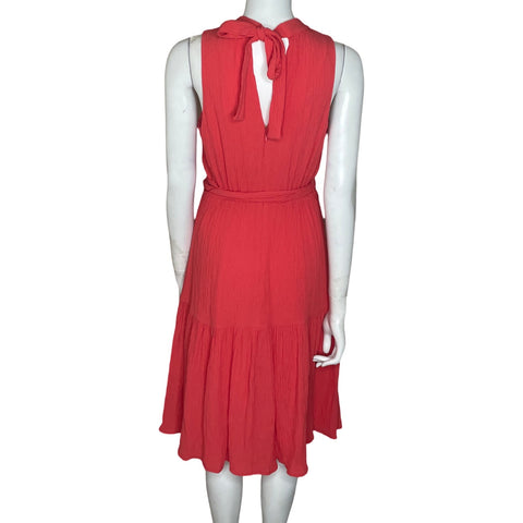 Vestido Anne Klein Halter Sin Mangas Rosado-Talla
 4