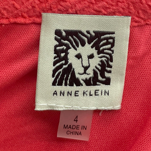 Vestido Anne Klein Halter Sin Mangas Rosado-Talla
 4