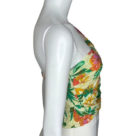 Top ASTR The label Asimétrico Amarillo-Talla M