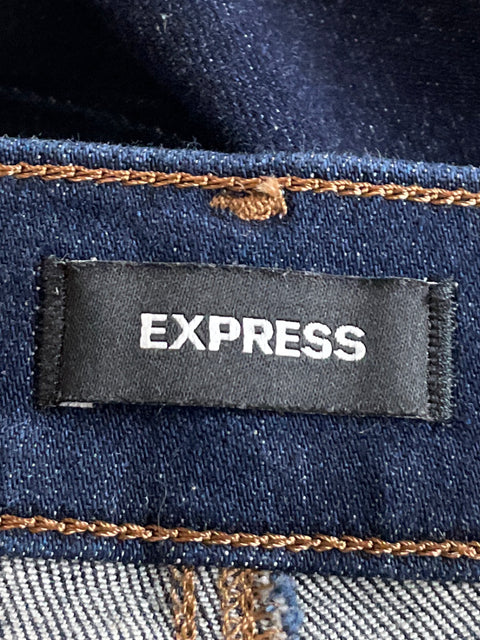 Pantalón Express '70s Flare Denim Azul-Talla 6R