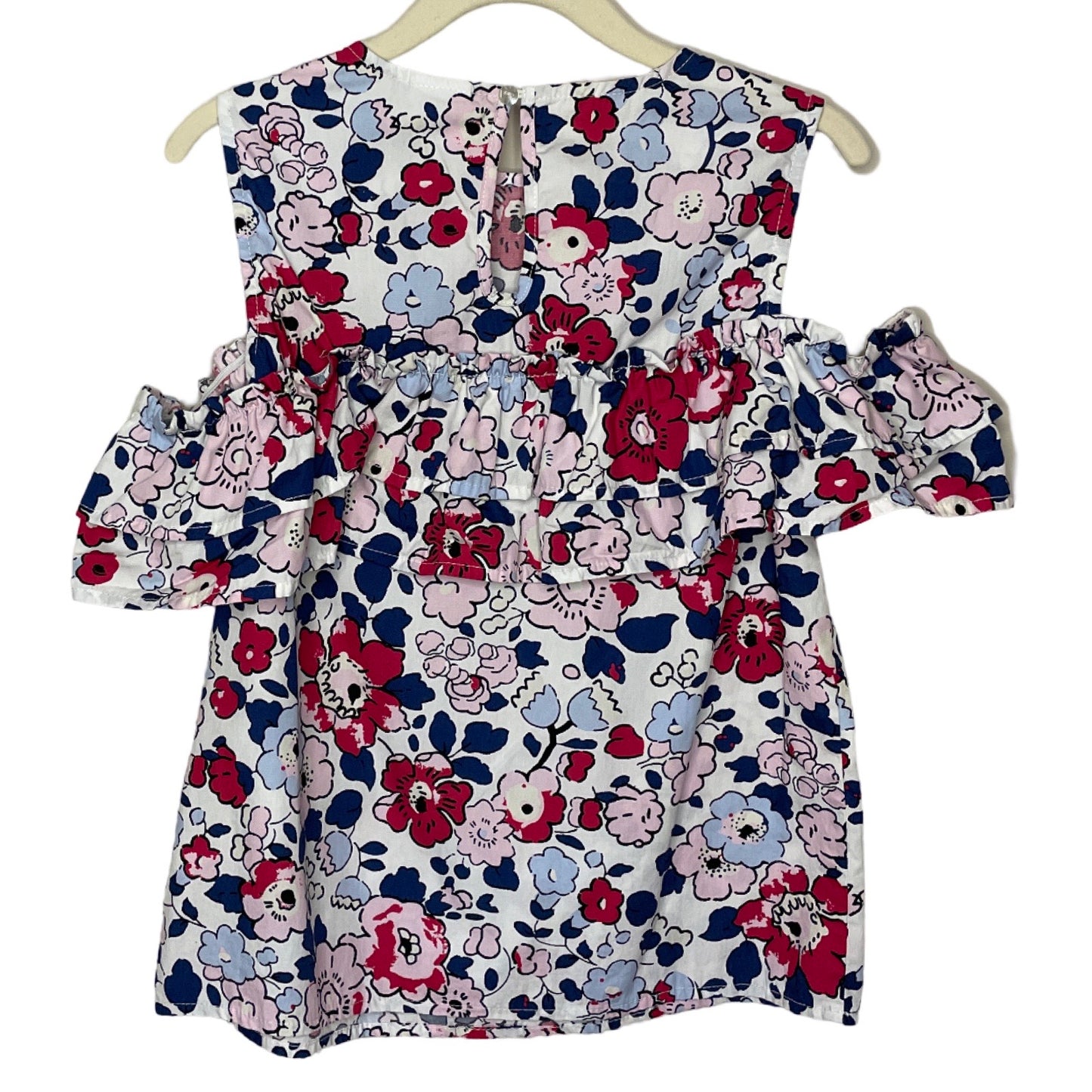 Blusa EPK Vuelos Flores Fuscia - Talla 10