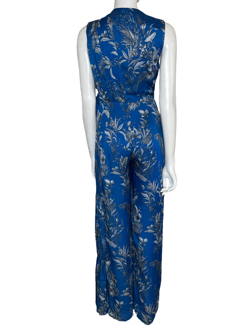 Mono Alexis Crossbody Floral Azul-Talla S