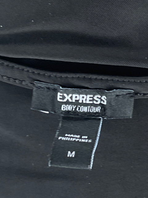 Body Express Nudo Tiras Negro-Talla M