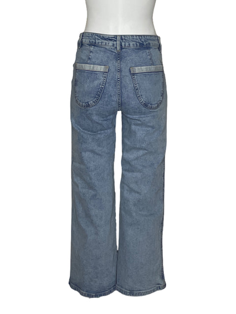 Pantalón Desigual Cinturón Azul - Talla 38